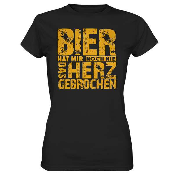 Bier hat mir noch nie - Ladies Premium Shirt