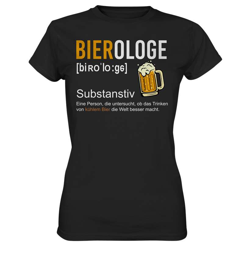 Bierologe - Ladies Premium Shirt