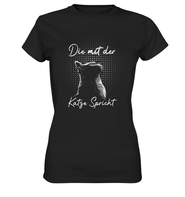 Die mit der Katze spricht - Ladies Premium Shirt