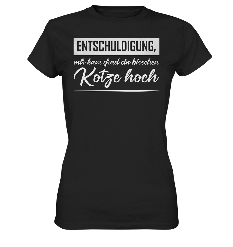 Entschuldigung - Ladies Premium Shirt