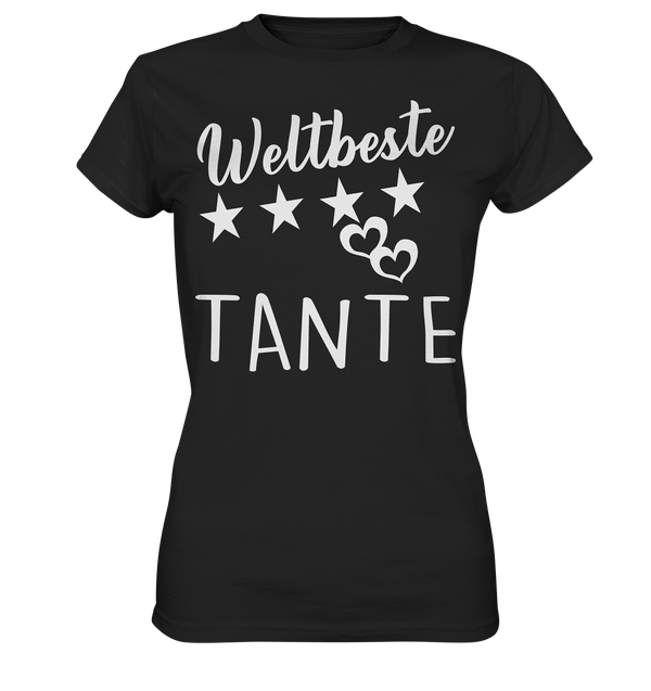 Weltbeste Tante - Ladies Premium Shirt