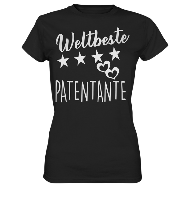 Weltbeste Patentante - Ladies Premium Shirt