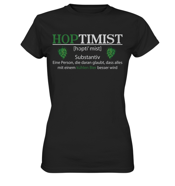 Hoptimist - Ladies Premium Shirt