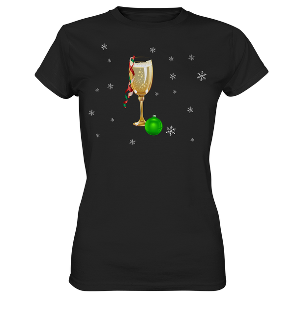 Sekt Weihnachten - Ladies Premium Shirt