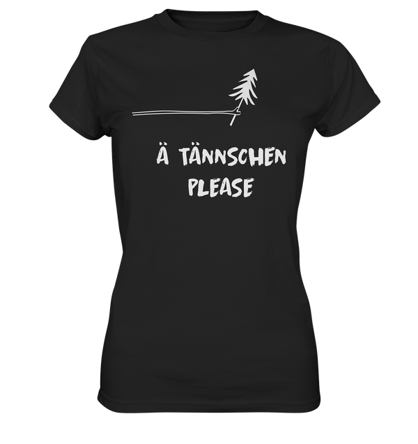 Ä Tännchen Please - Ladies Premium Shirt