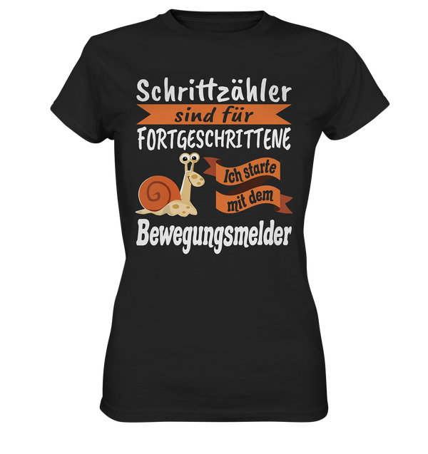 Schrittzähler - Ladies Premium Shirt