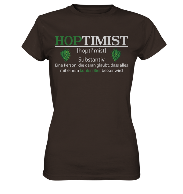 Hoptimist - Ladies Premium Shirt