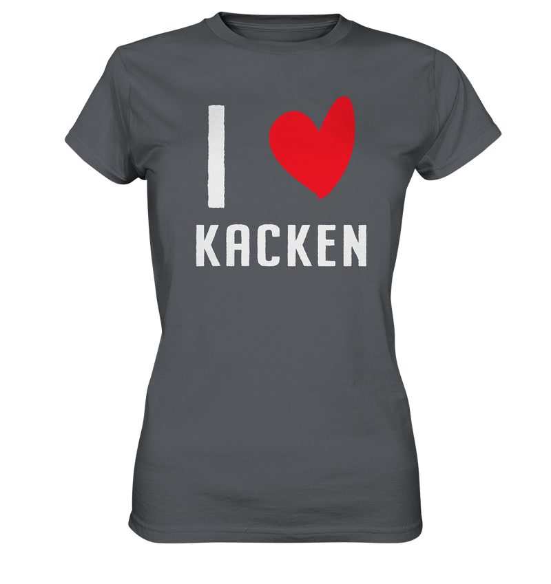 I love kacken - Ladies Premium Shirt