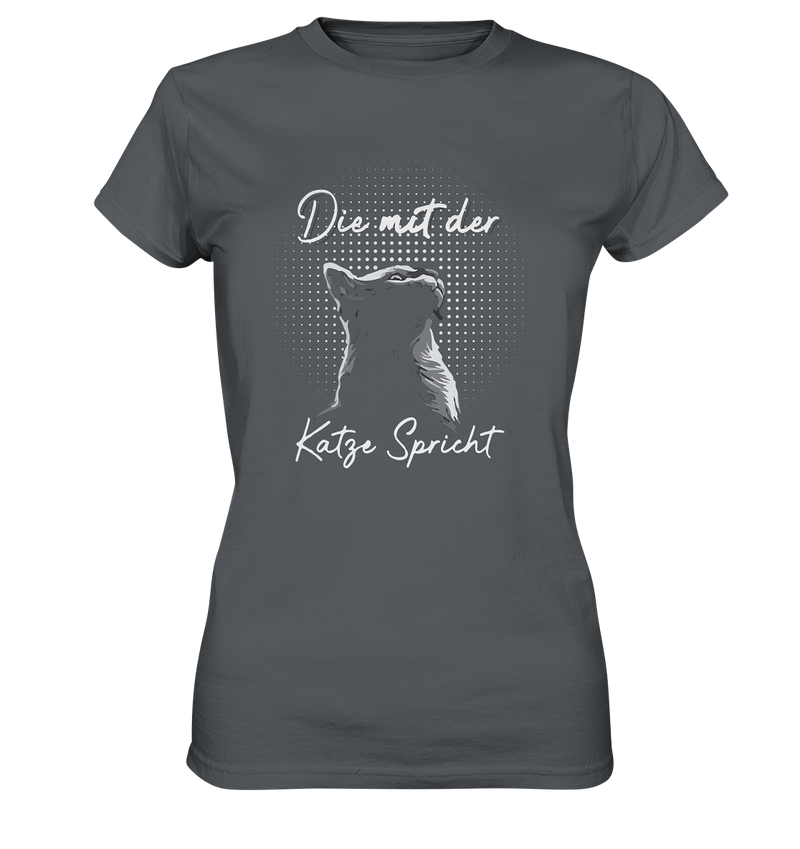 Die mit der Katze spricht - Ladies Premium Shirt