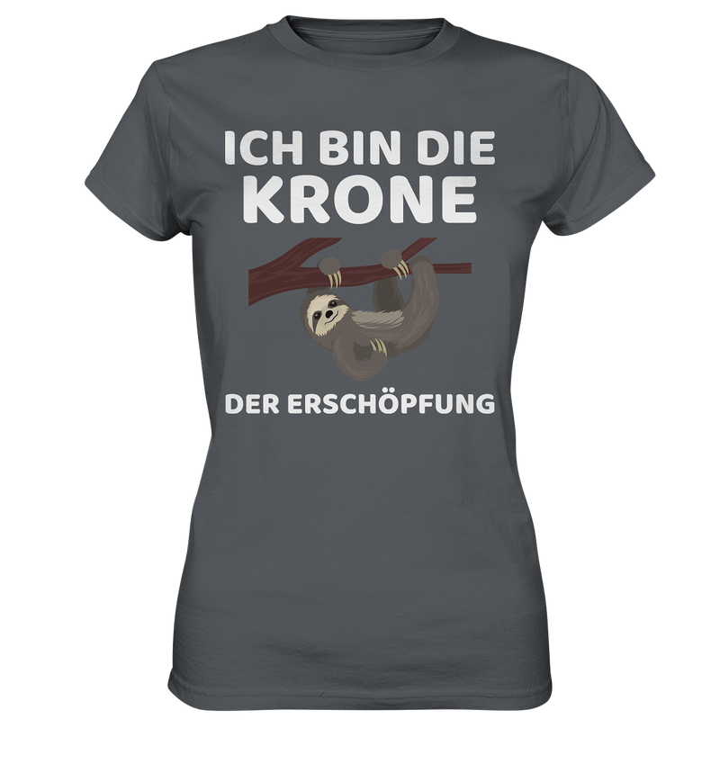 Ich bin die Krone - Ladies Premium Shirt