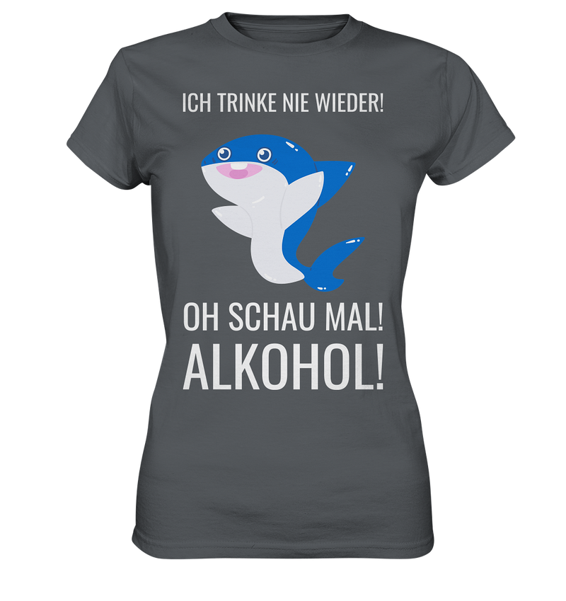 Ich trink nie wieder - Ladies Premium Shirt