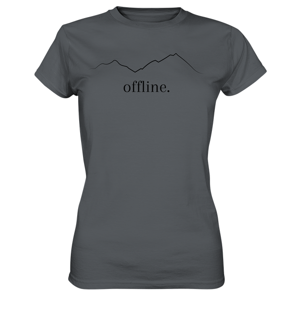 offline. - Ladies Premium Shirt