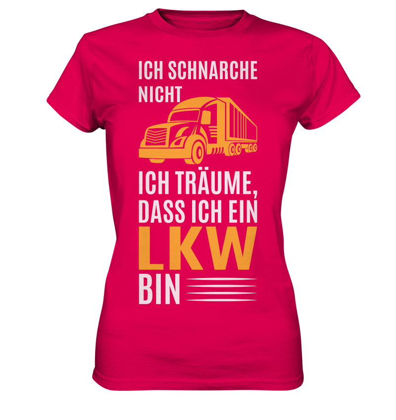 Ich schnarche nicht - Ladies Premium Shirt