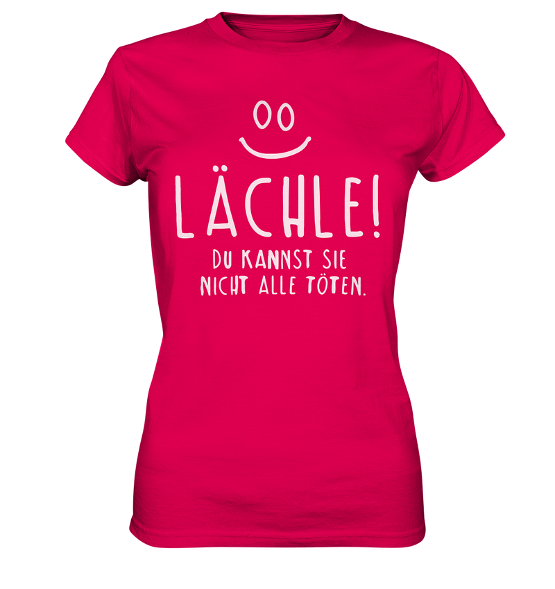 Lächle! - Ladies Premium Shirt