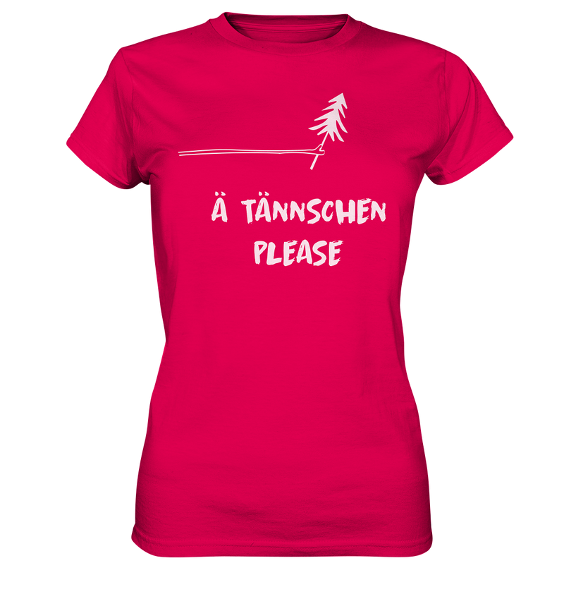 Ä Tännchen Please - Ladies Premium Shirt