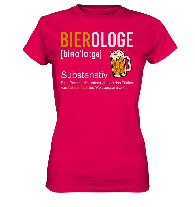 Bierologe - Ladies Premium Shirt