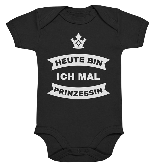 Heute bin ich mal Prinzessin - Organic Baby Bodysuite