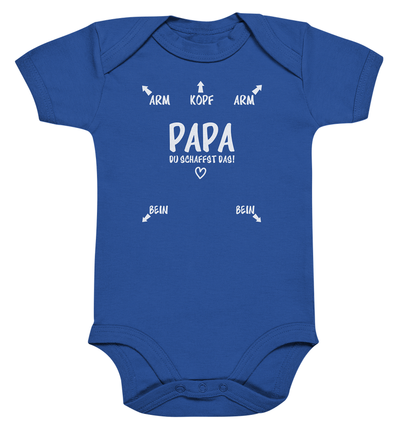 Papa du schaffst das! - Organic Baby Bodysuite