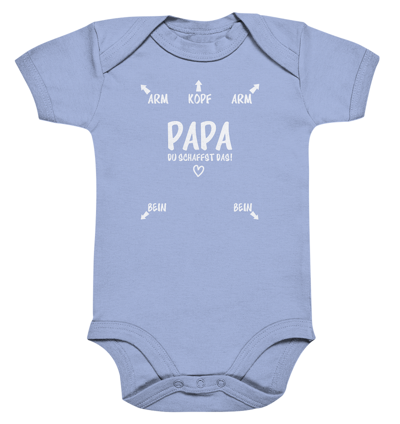 Papa du schaffst das! - Organic Baby Bodysuite