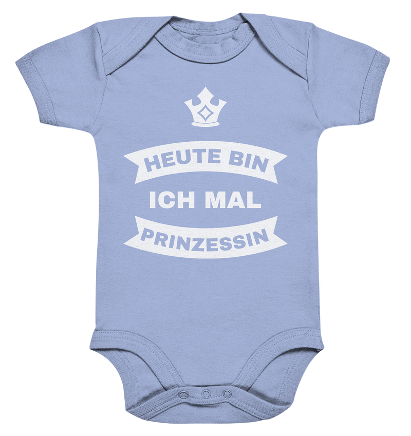 Heute bin ich mal Prinzessin - Organic Baby Bodysuite