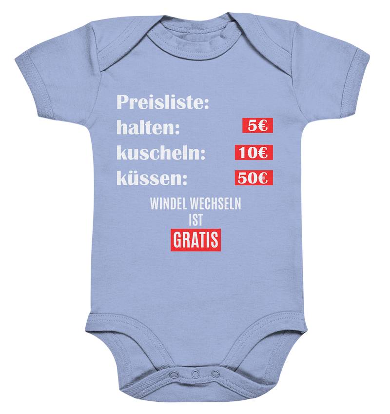 Winden wechseln ist gratis - Organic Baby Bodysuite