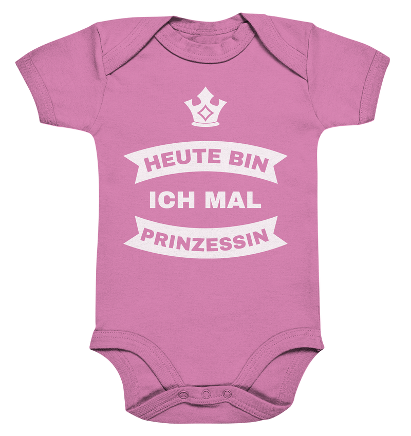 Heute bin ich mal Prinzessin - Organic Baby Bodysuite