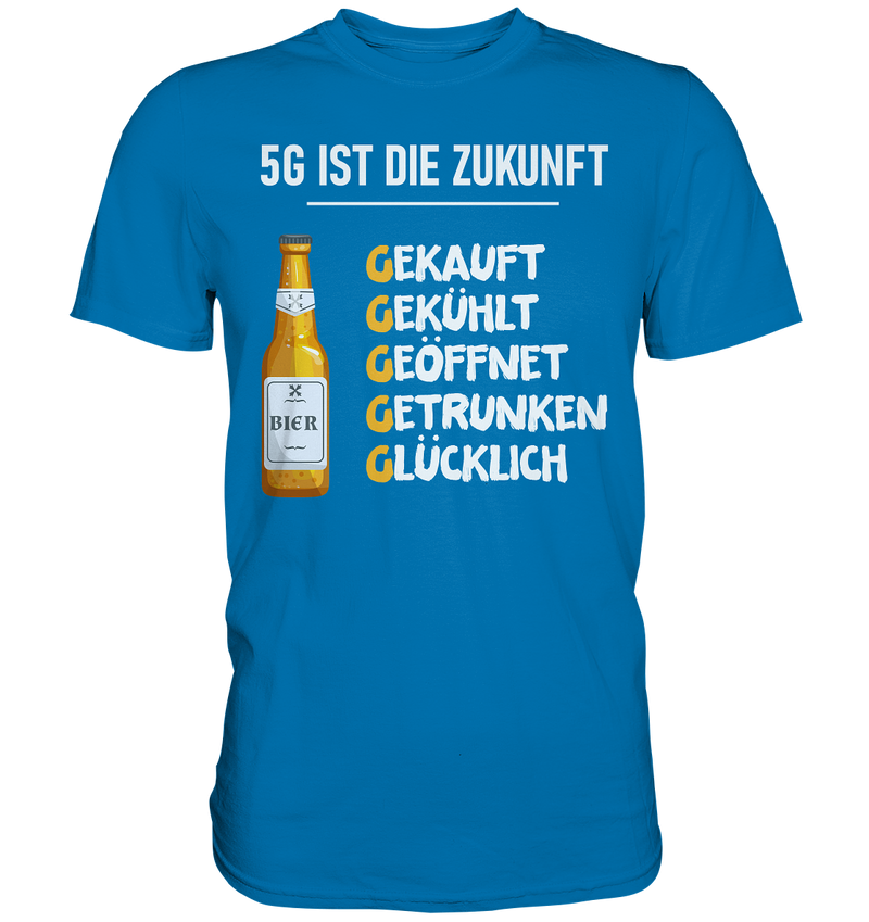 5G ist die Zukunft - Premium Shirt