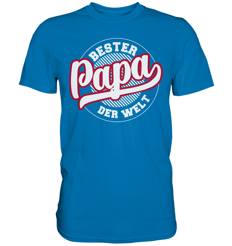 Bester Papa der Welt - Premium Shirt