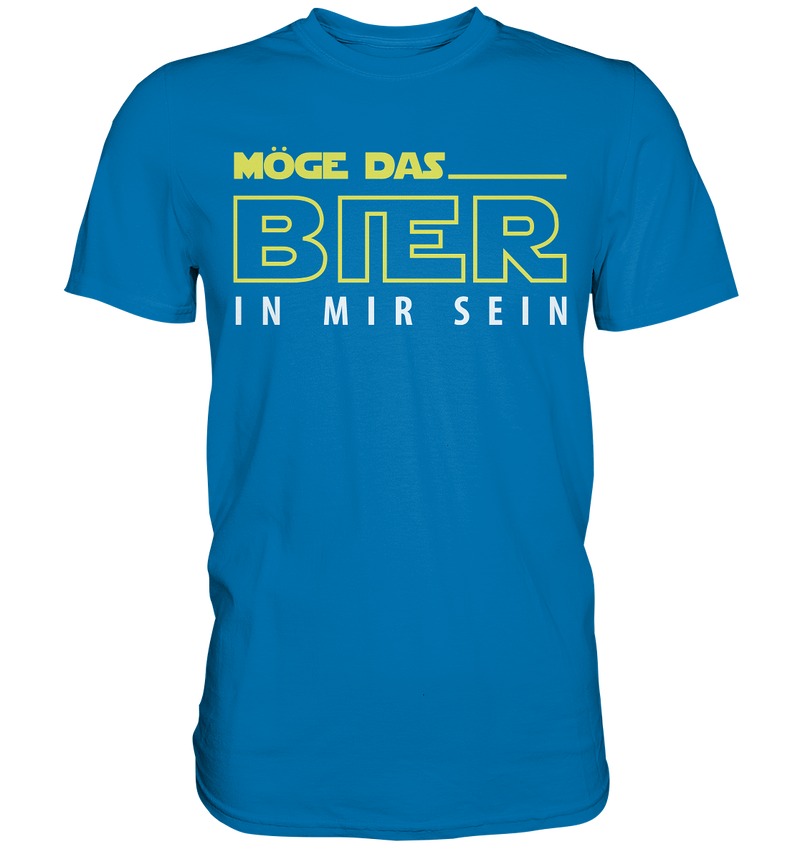 Möge das Bier in mir sein - Premium Shirt