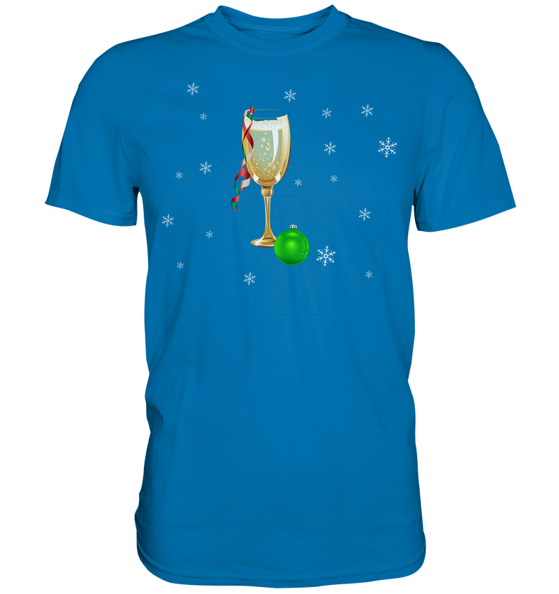 Sekt Weihnachten - Premium Shirt