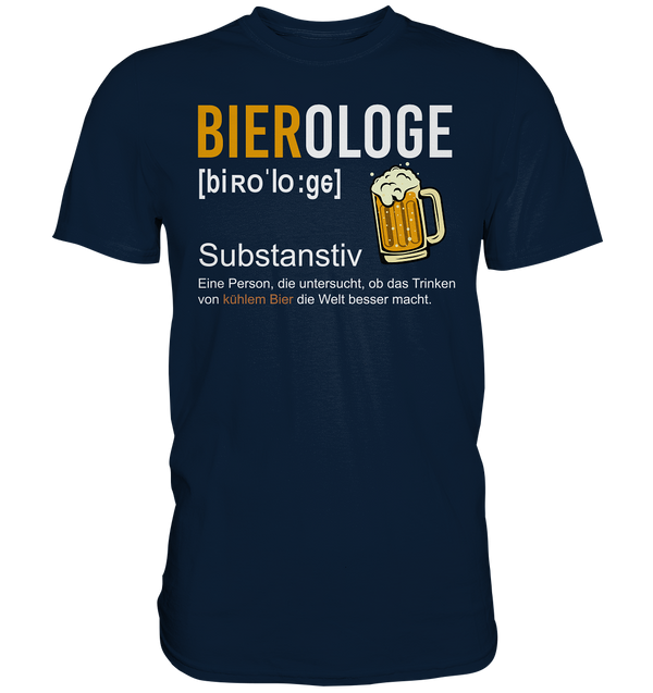 Bierologe - Premium Shirt