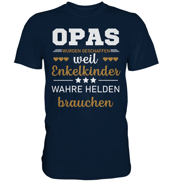 Opas wurden geschaffen - Premium Shirt