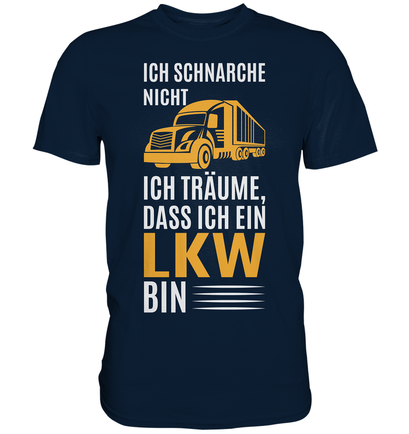 Ich schnarche nicht - Premium Shirt