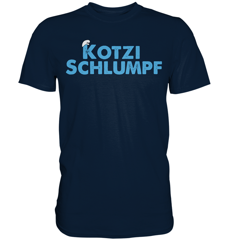 Kotzi Schlumpf - Premium Shirt