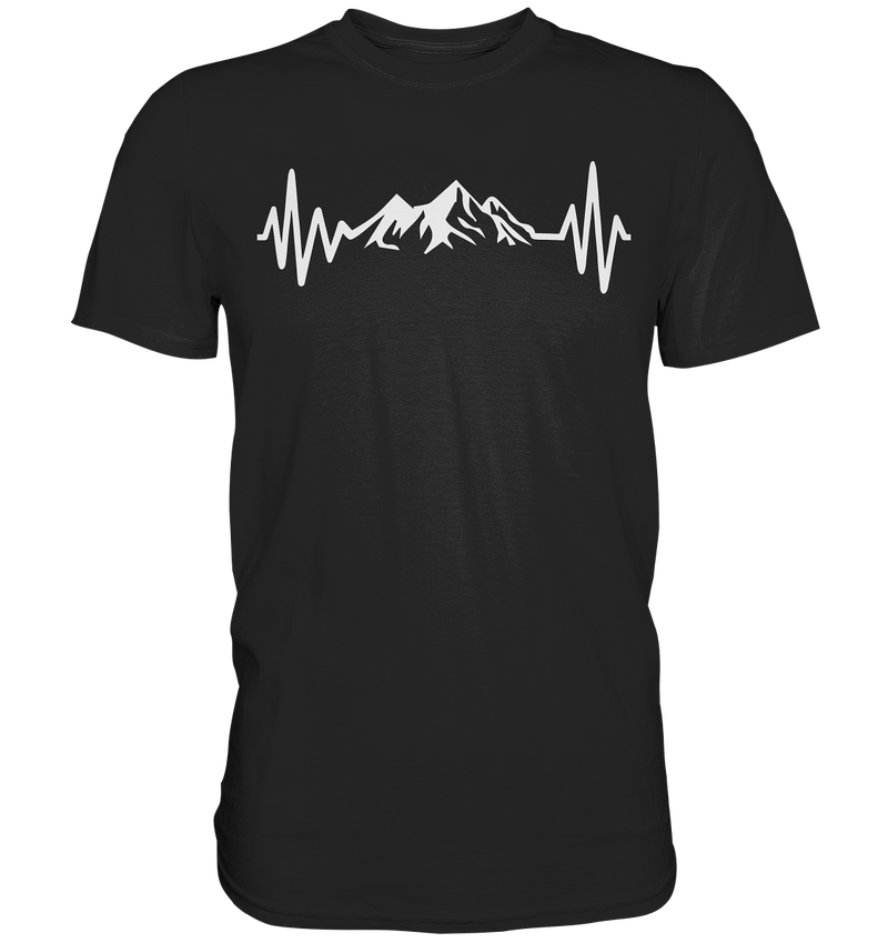 Mountain Herzschlag - Premium Shirt