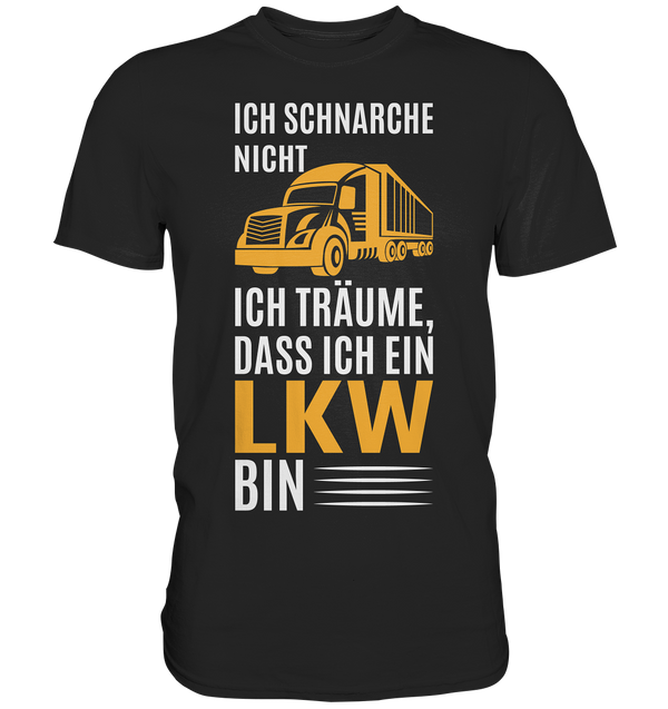 Ich schnarche nicht - Premium Shirt