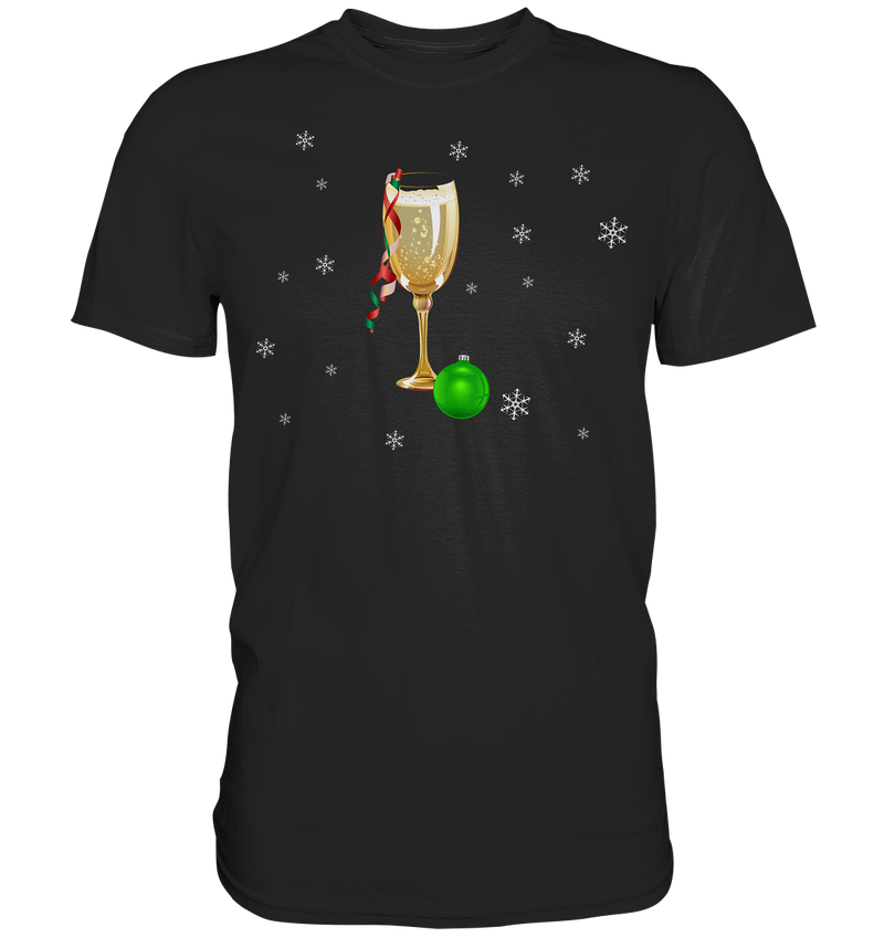 Sekt Weihnachten - Premium Shirt