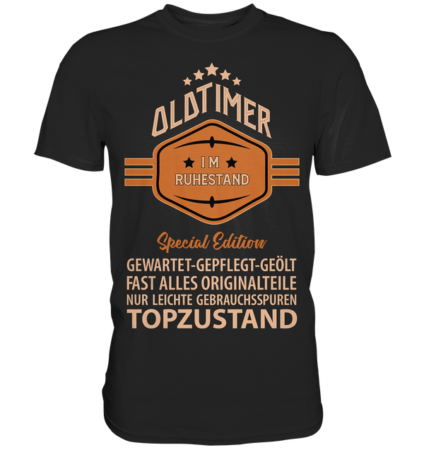 Oldtimer Im Ruhestand Spezial Edition - Premium Shirt