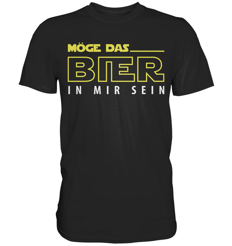 Möge das Bier in mir sein - Premium Shirt