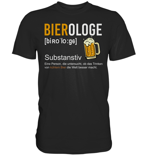 Bierologe - Premium Shirt