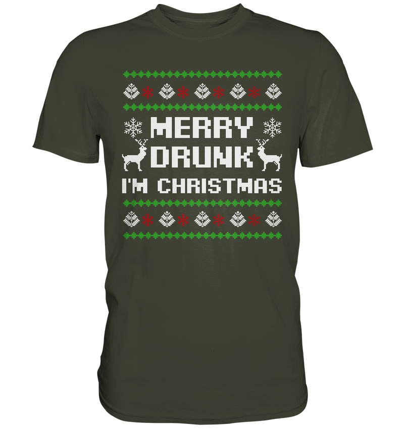 Merry Drunk I'am Christmas - Premium Shirt