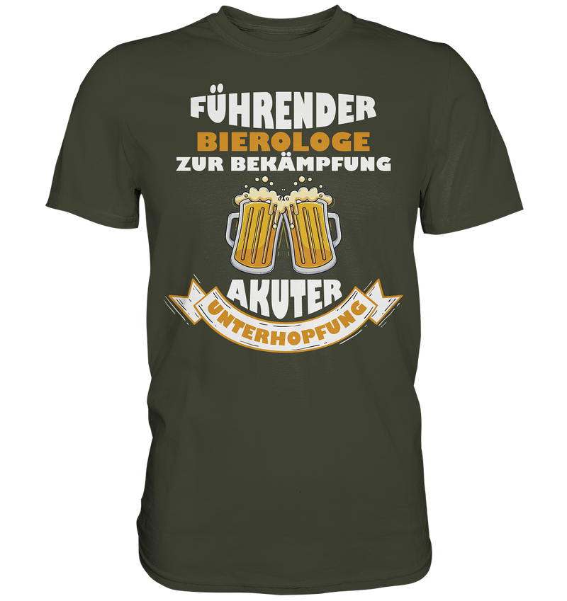 Führender Bierologe - Premium Shirt