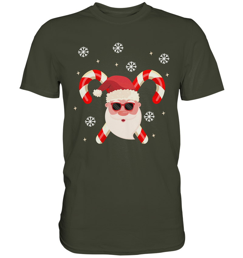 Cooler Weihnachtsmann - Premium Shirt