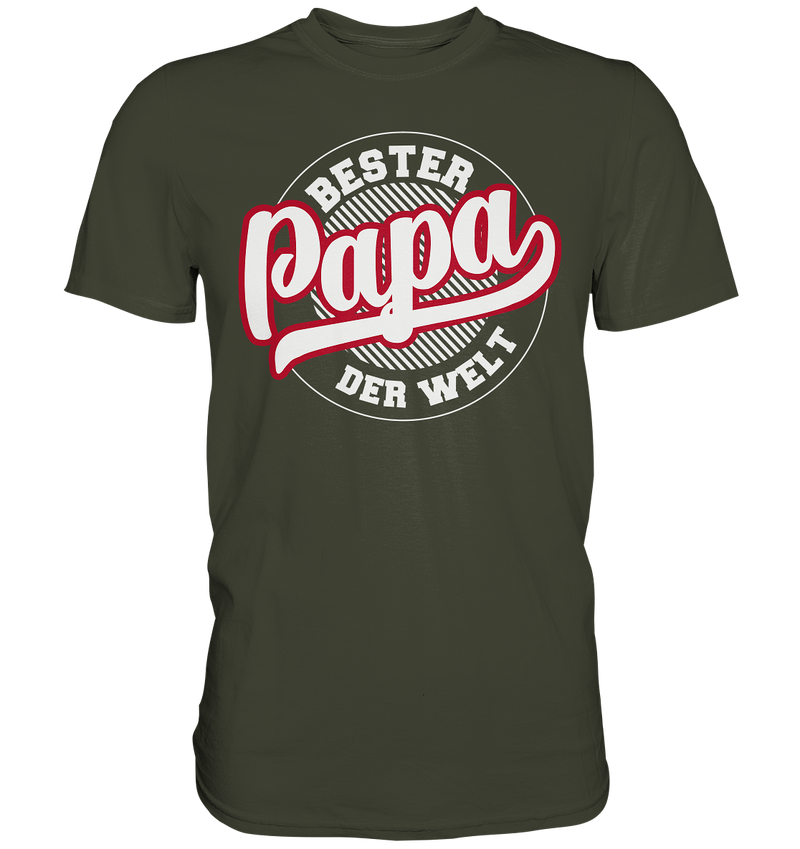 Bester Papa der Welt - Premium Shirt