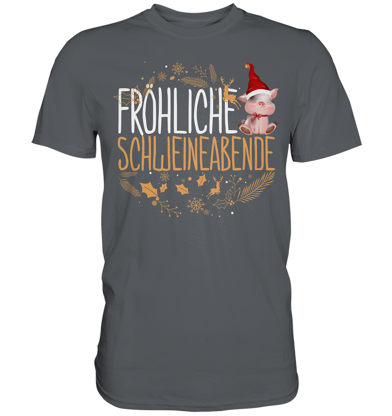 Fröhliche Schweineabende - Premium Shirt