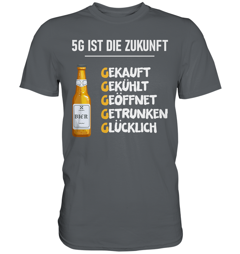 5G ist die Zukunft - Premium Shirt