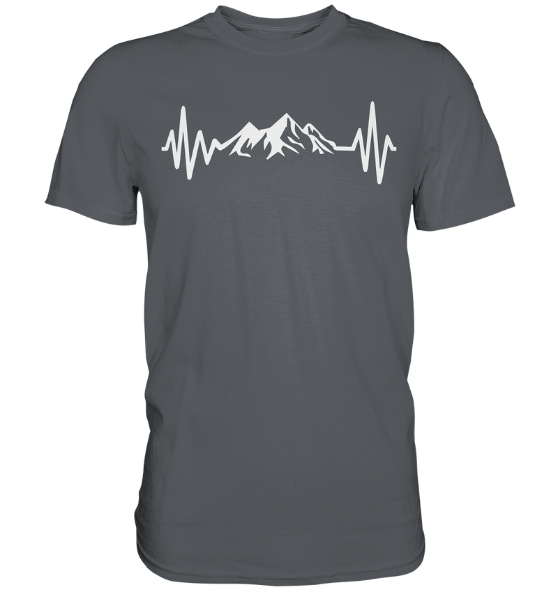 Mountain Herzschlag - Premium Shirt