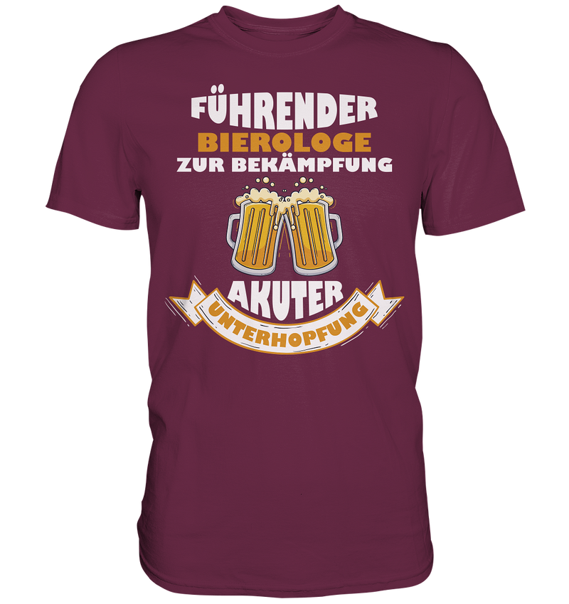 Führender Bierologe - Premium Shirt