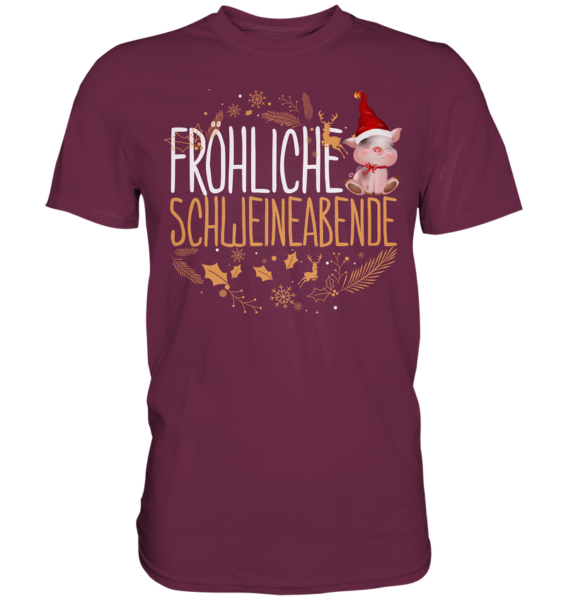 Fröhliche Schweineabende - Premium Shirt