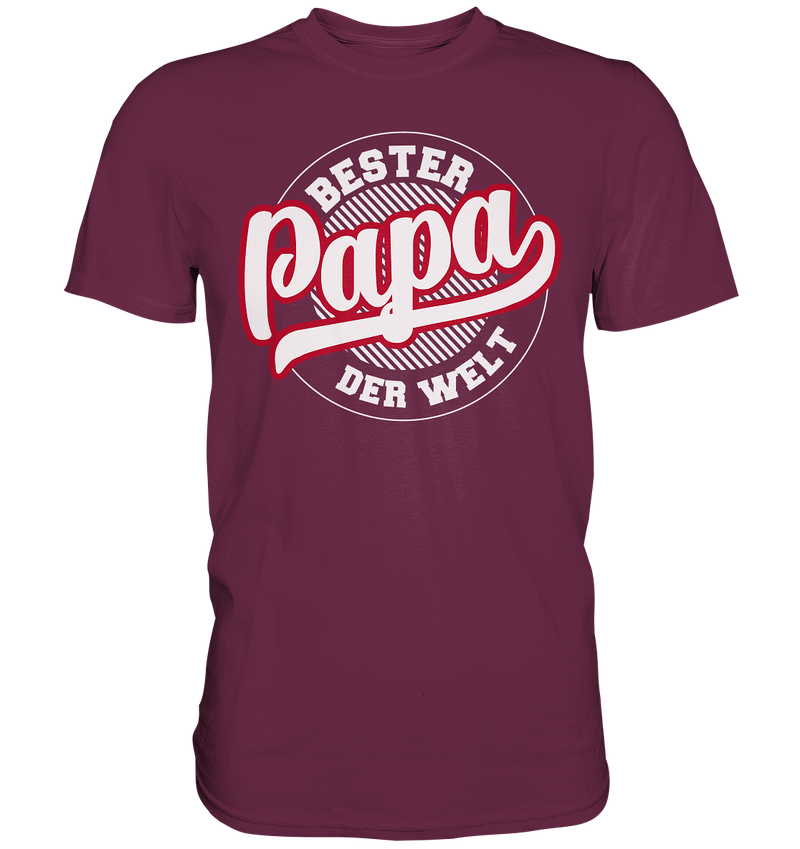 Bester Papa der Welt - Premium Shirt